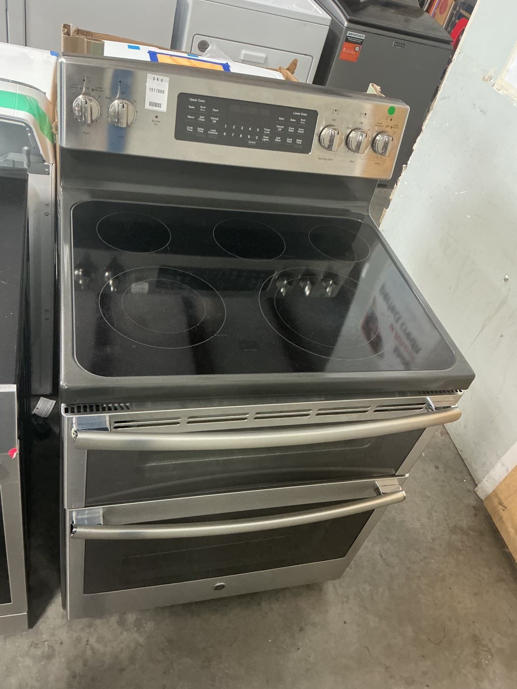 GE Double Oven Electric Range