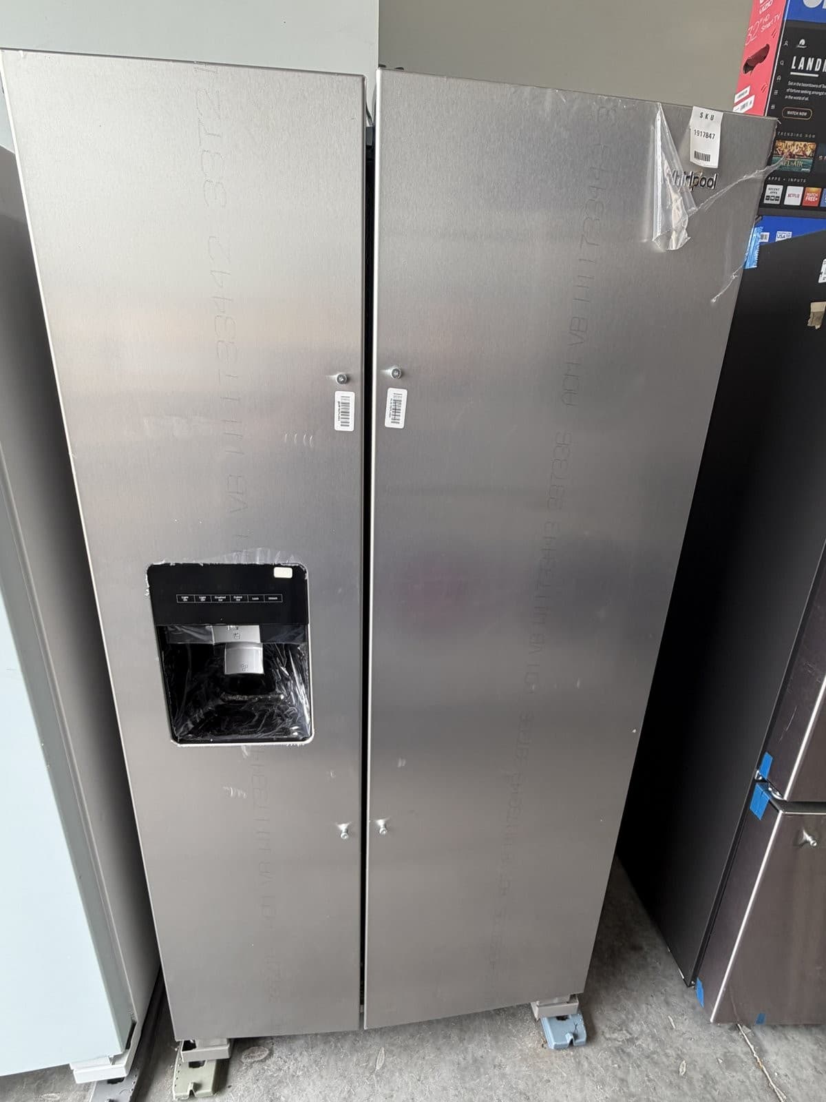 Whirlpool Side By Side Refrigerator