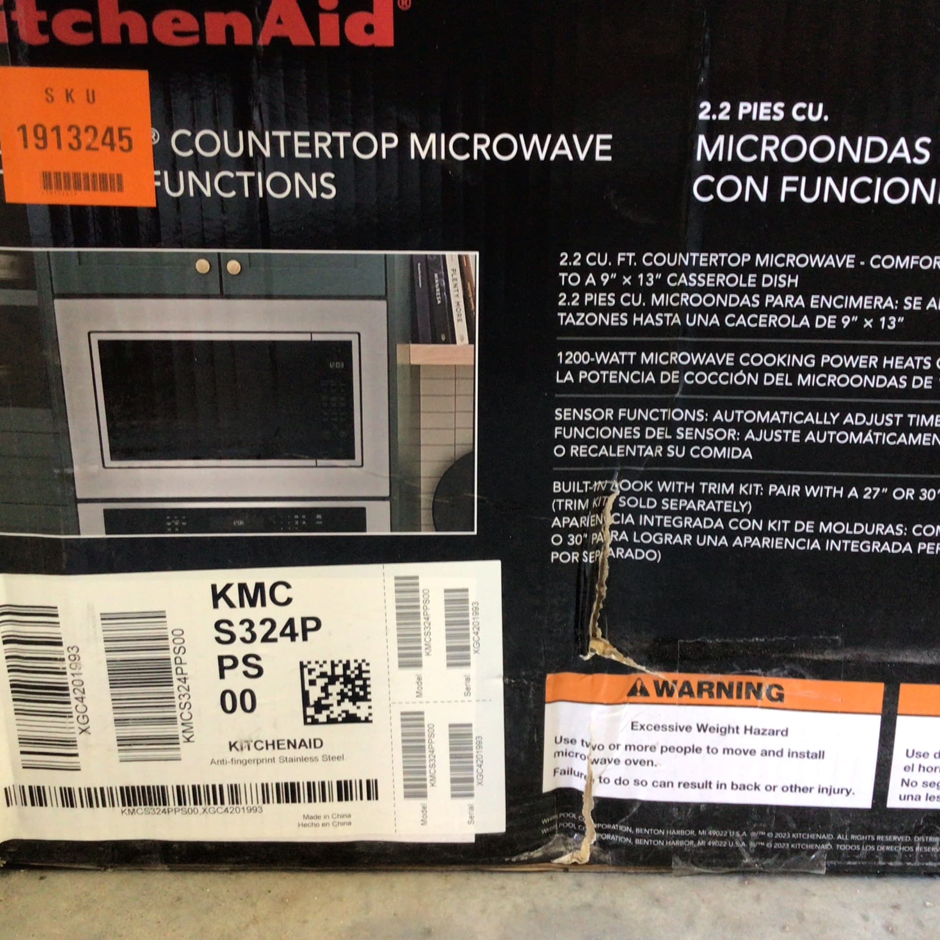 KitchenAid Microwave