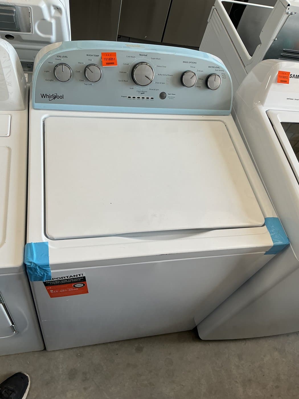 Whirlpool Top Load Washer