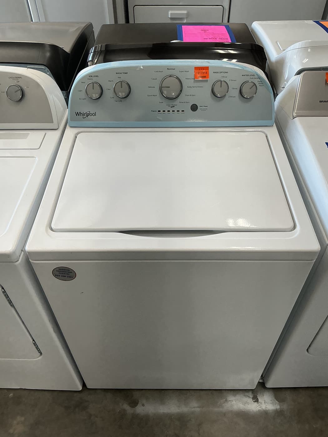 Whirlpool Top Load Washer