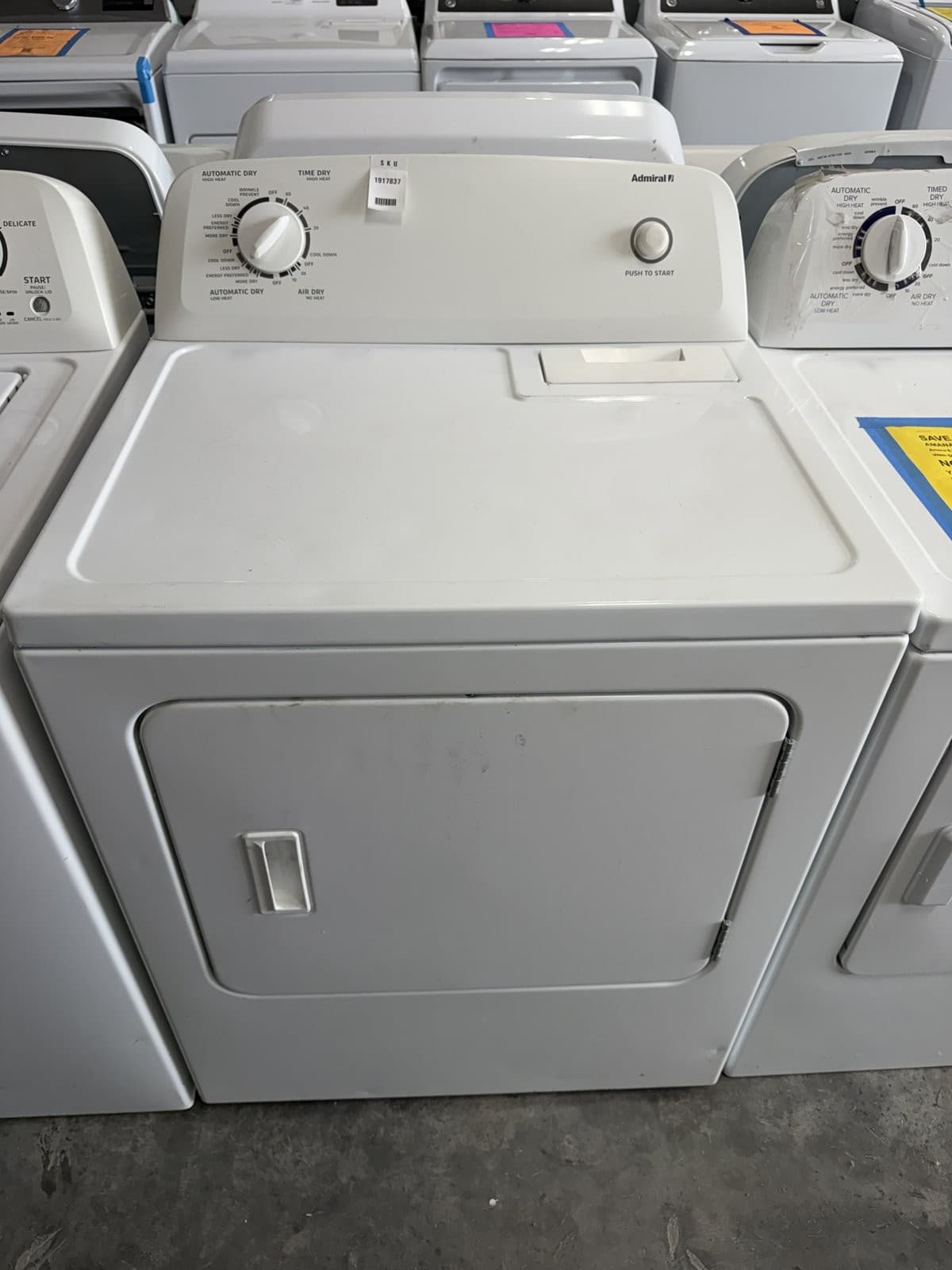 Admiral Electric Dryer