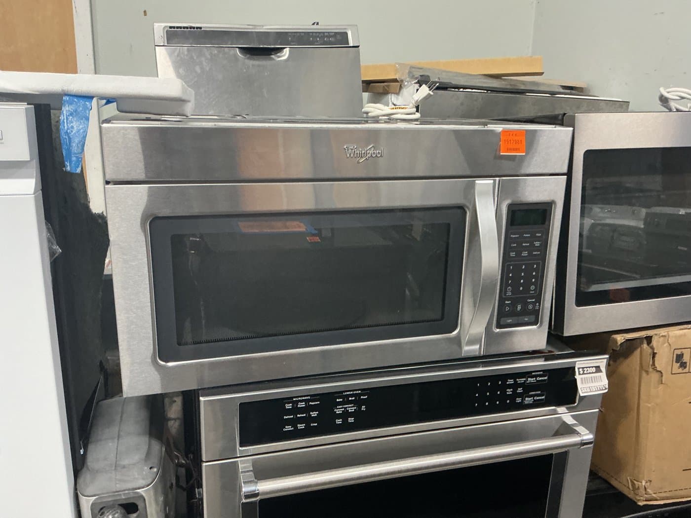 Whirlpool Over the Range Microwave