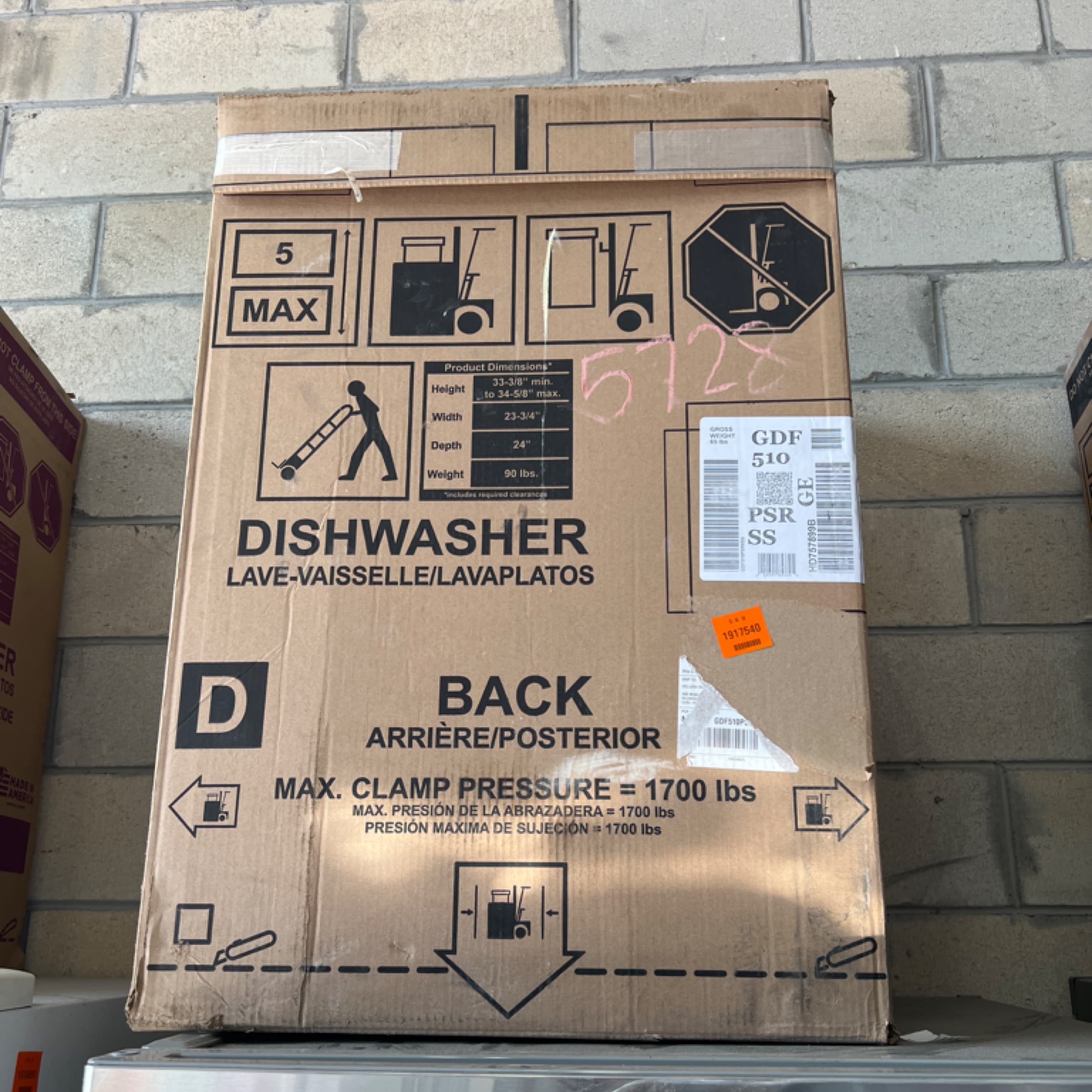 GE Dishwasher