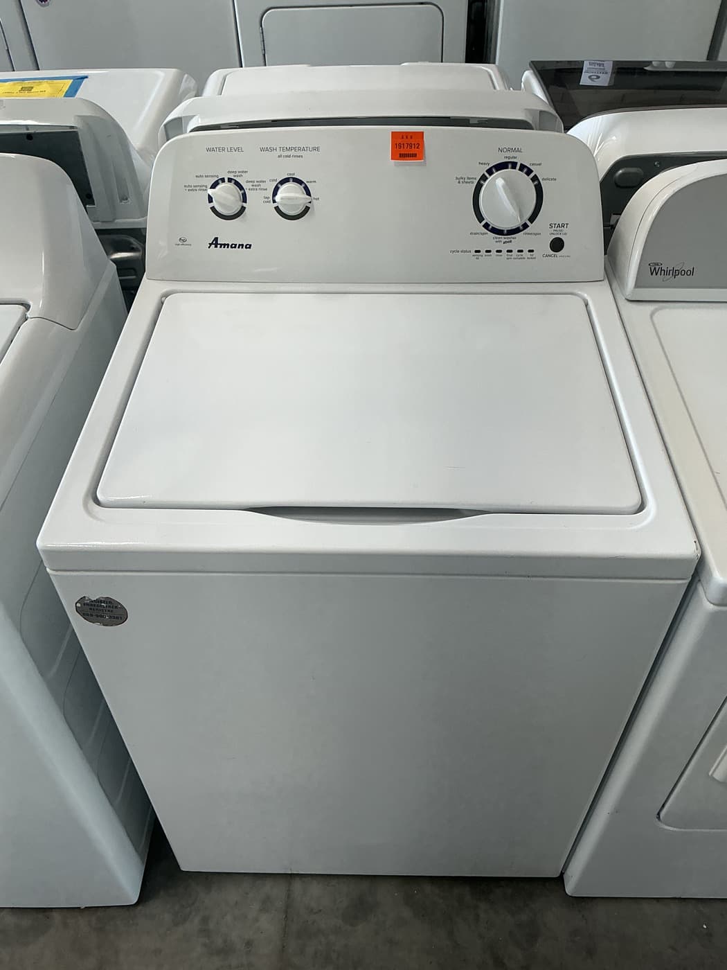 Amana Top Load Washer