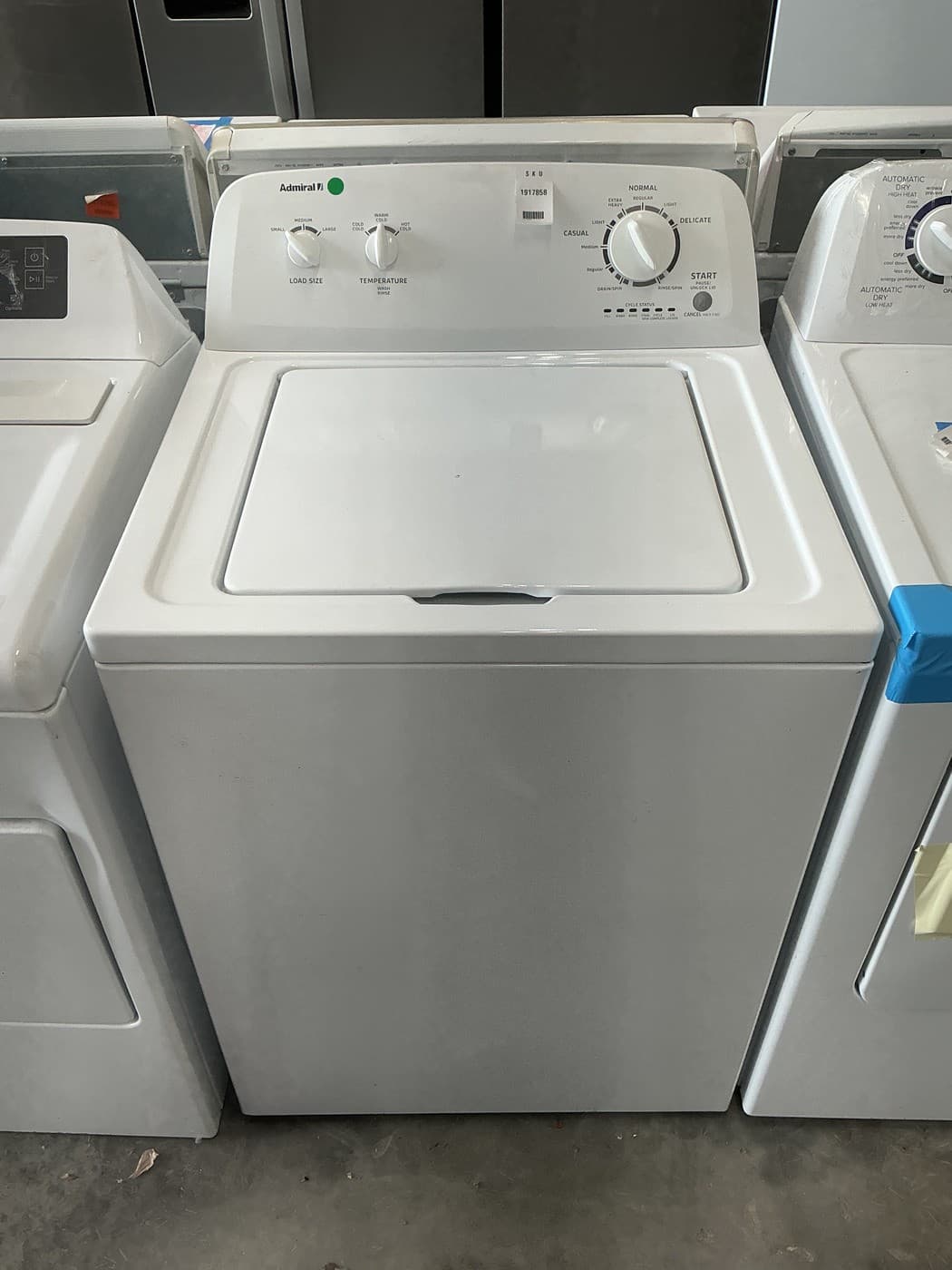 Admiral Top Load Washer